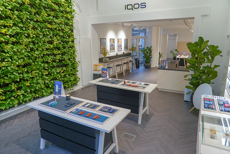IQOS butik heat and brew